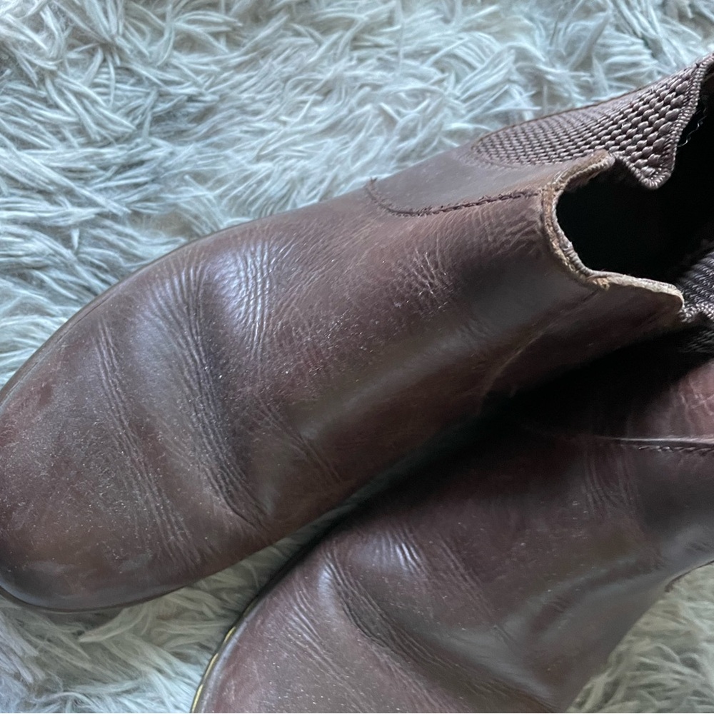 Dr. Martens Dark Brown Ankle Booties - Picture 5 of 6